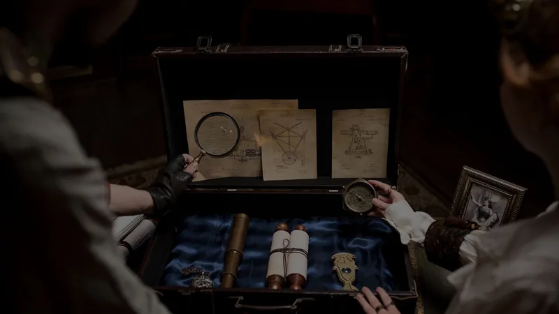 Innenraum des Mind Maze Escape Rooms in Stockholm